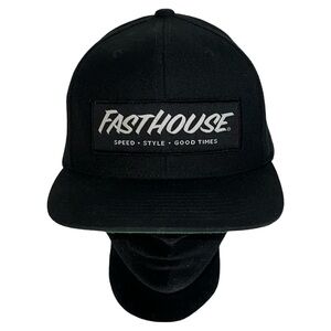 FastHouse Speed Style Good Times Hat Snapback Patch Black One Size Fits Most